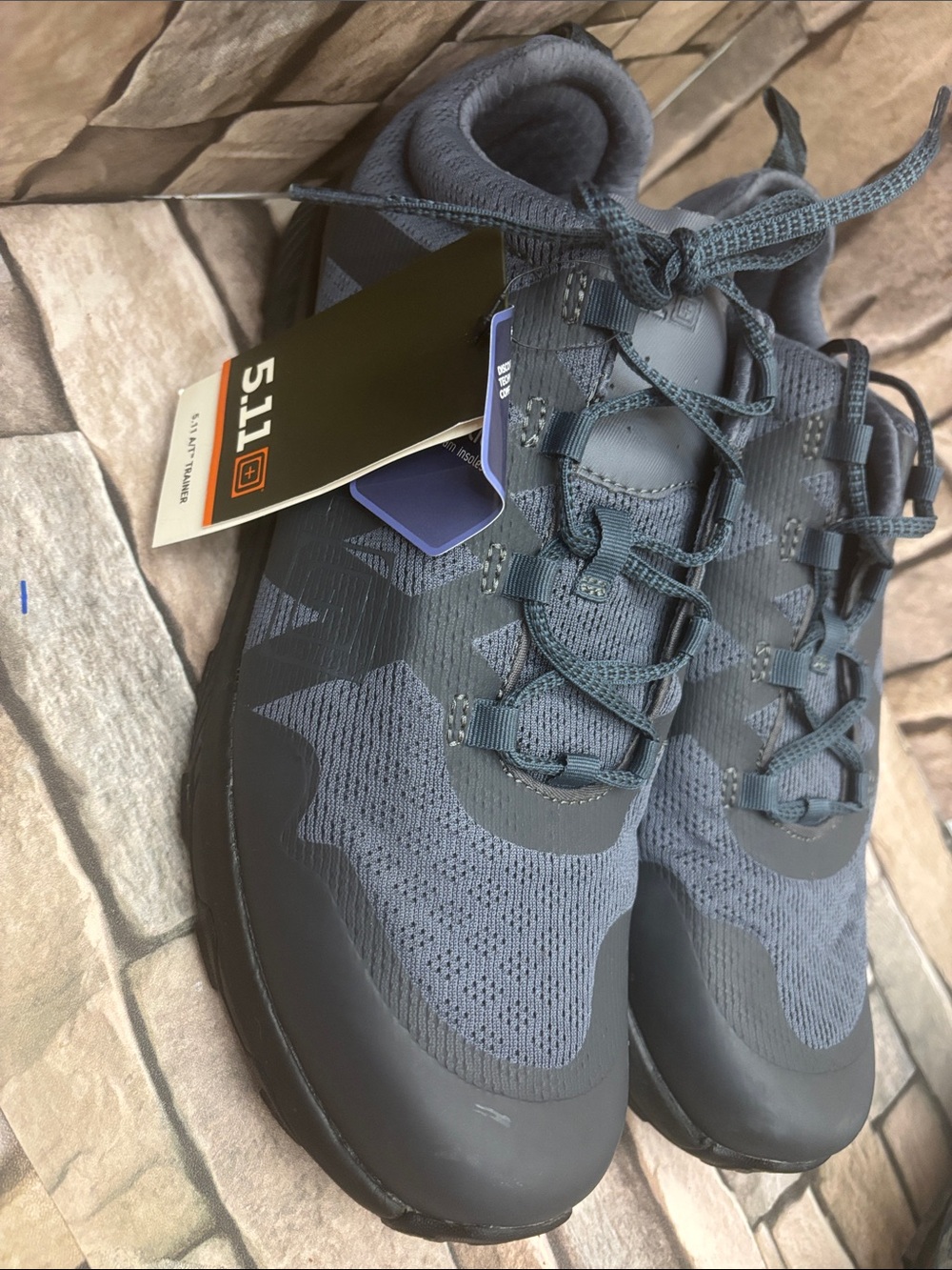 5.11 Tactical Men's Charcoal/Gray Low-Profile Trainer